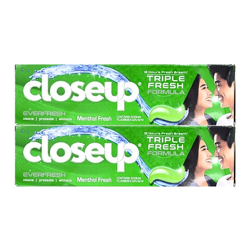 Closeup Toothpaste Menthol Fresh 100g X Pack of 2Pcs - Image 1